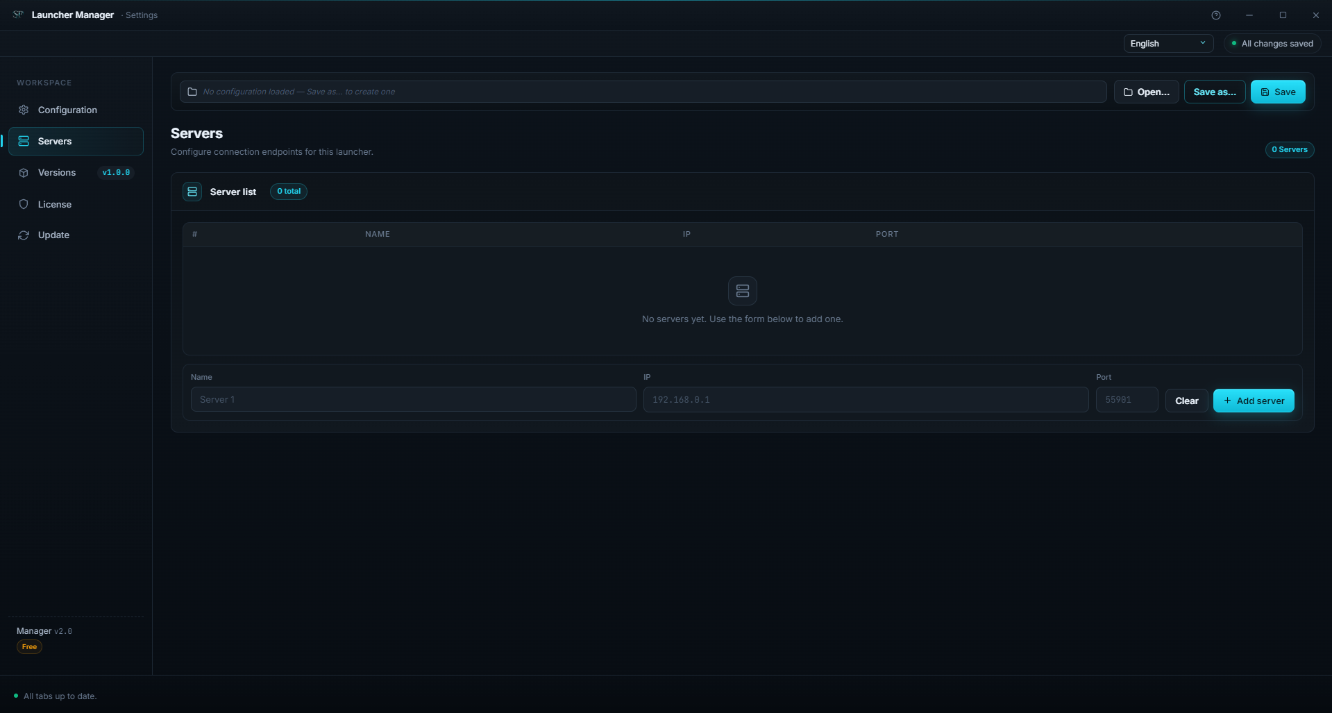 Server management